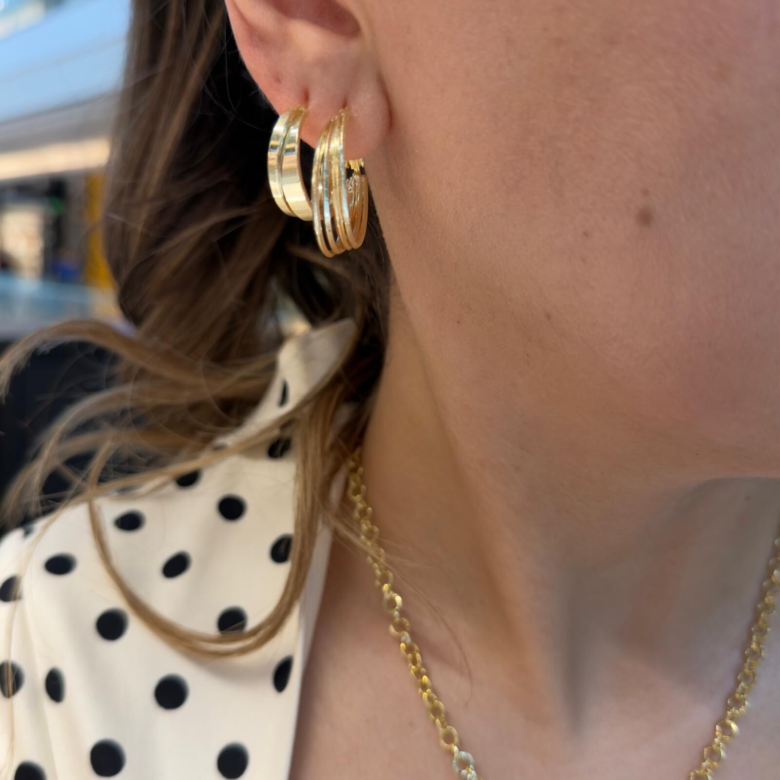 Tasarım Halka Küpe