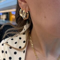 Tasarım Halka Küpe