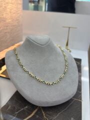 Swarovski Taşlı Çıtır Yeşil Taş kolye