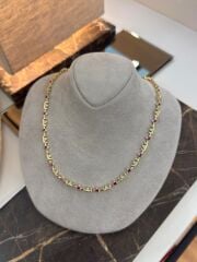 Swarovski Taşlı Çıtır Pembe Taş kolye