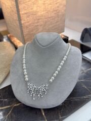 Swarovski Taşlı Premium İnci Kolye