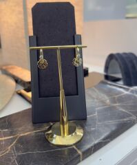 Göçmen Pırpır Xuping Altın Renk Küpe