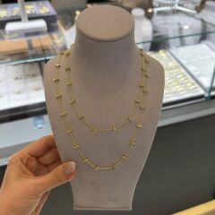 Gold Detaylı Zincir