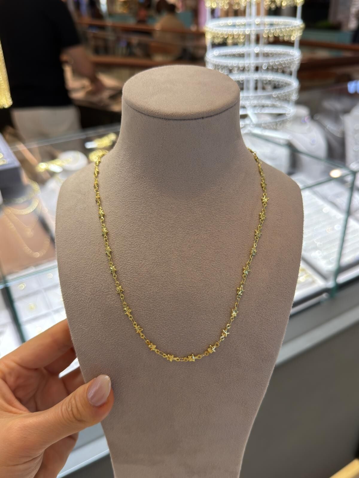 Yıldız Desenli Zincir