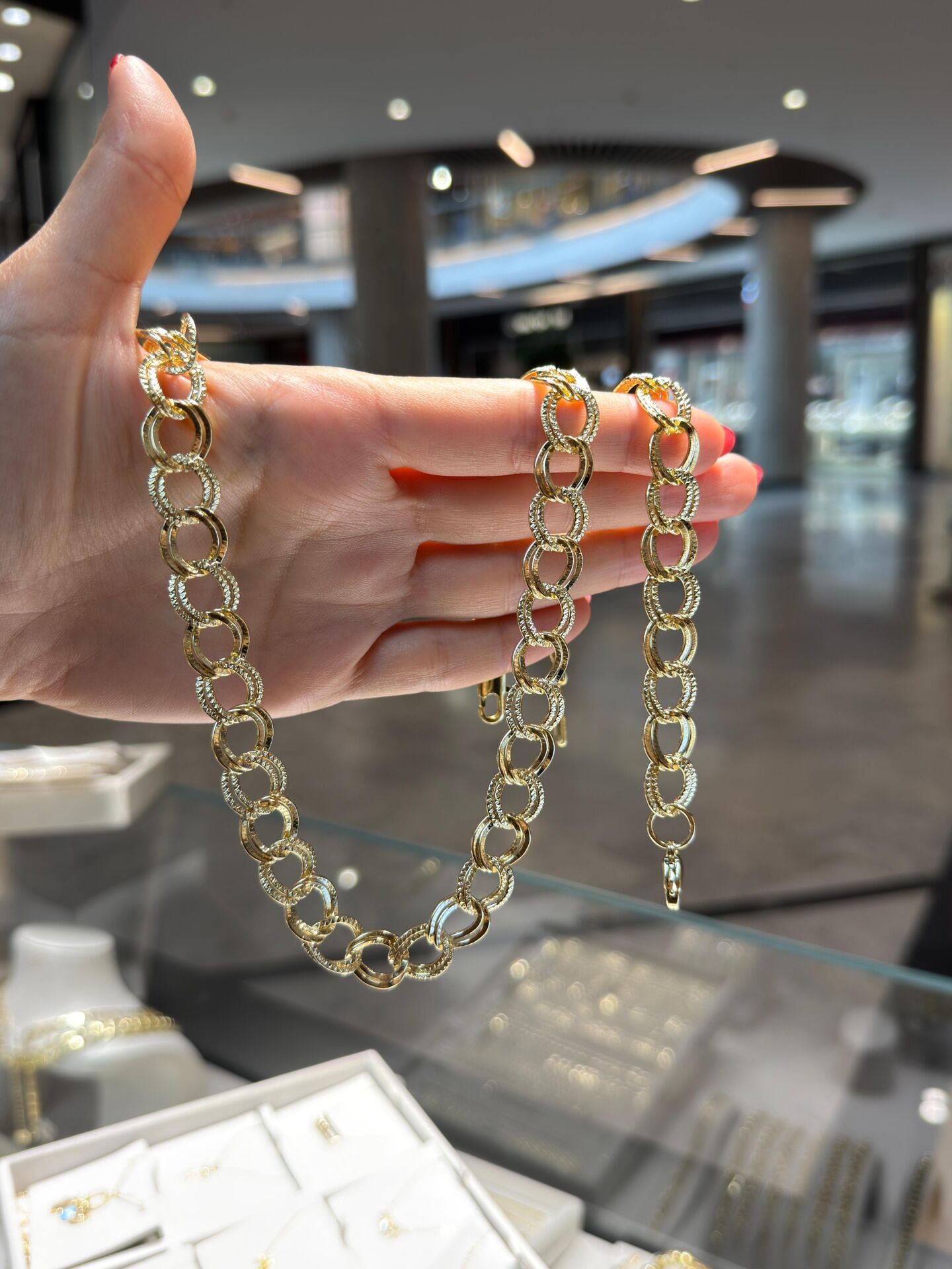 Gold Samanyolu Kolye Ve Bileklik