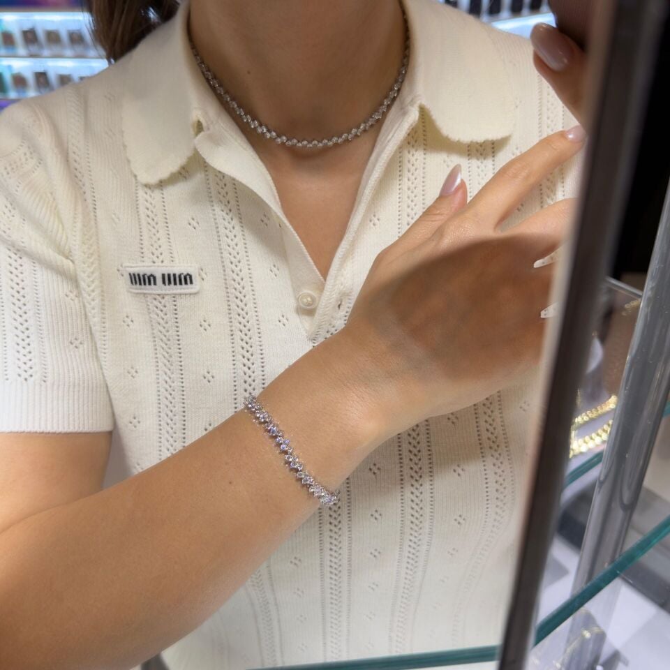 Swarovski Taşlı Kolye ve Bileklik kolye
