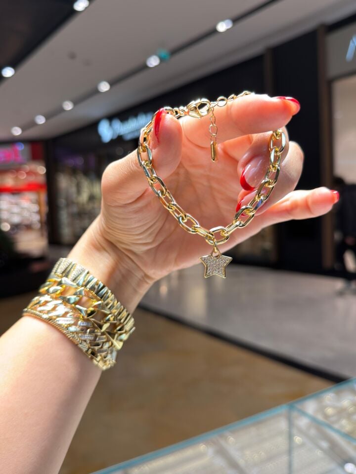 Gold Kuyum İşçilik Yıldız Bileklik
