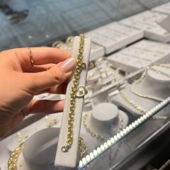 Luzzo Toz Pembe Charmlı Bilekik