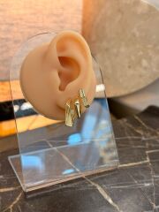 Kıvrımlı Altın Halka