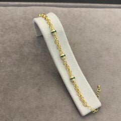 Kuyum İşçilik Yeşil Renkli Bileklik