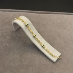 Kuyum İşçilik Yeşil Renkli Bileklik