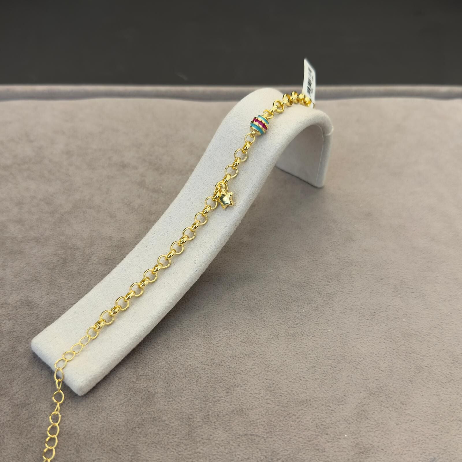 Kuyum İşçilik Renkli Charmlı Bileklik