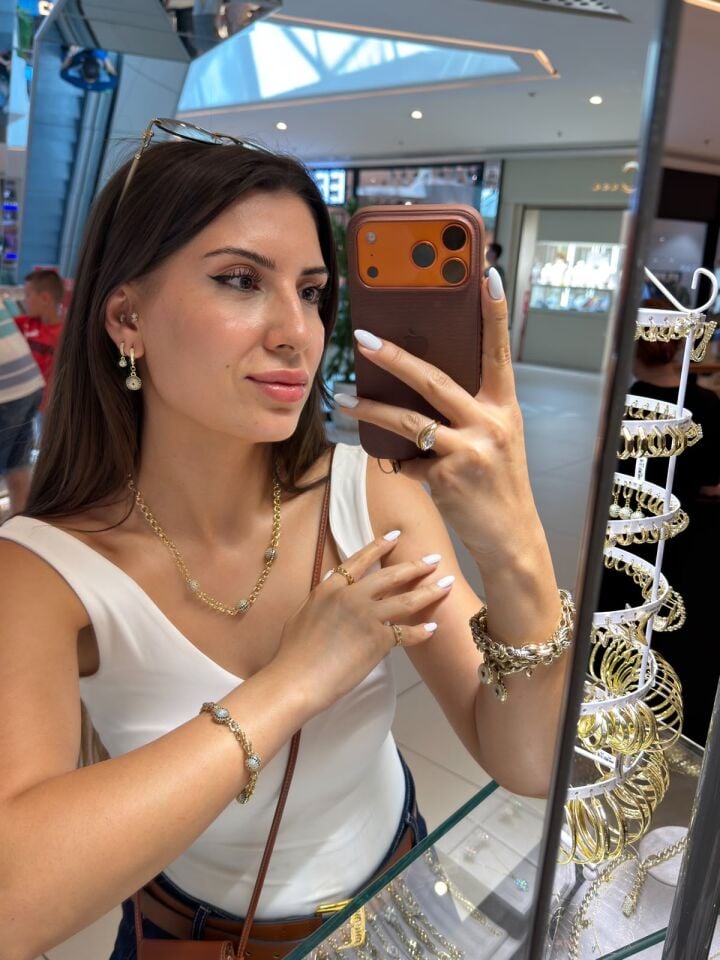 Nazar Boncuk Bileklik Kolye Set