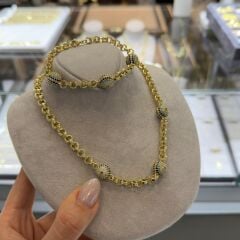 Nazar Boncuk Bileklik Kolye Set