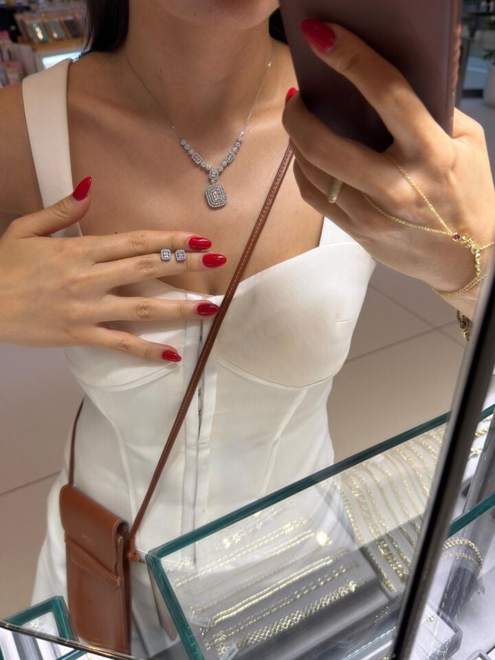 Kuyum İşçilik Kolye Küpe Set