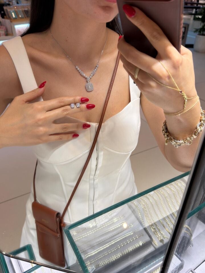 Kuyum İşçilik Kolye Küpe Set