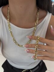 Xuping Bileklik Ve Kolye Set