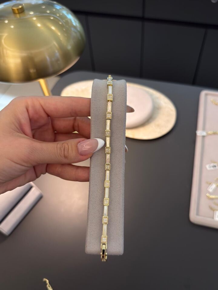 Xuping Sedefli Gold Bileklik