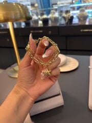 Yıldız Charmlı Gold Bileklik