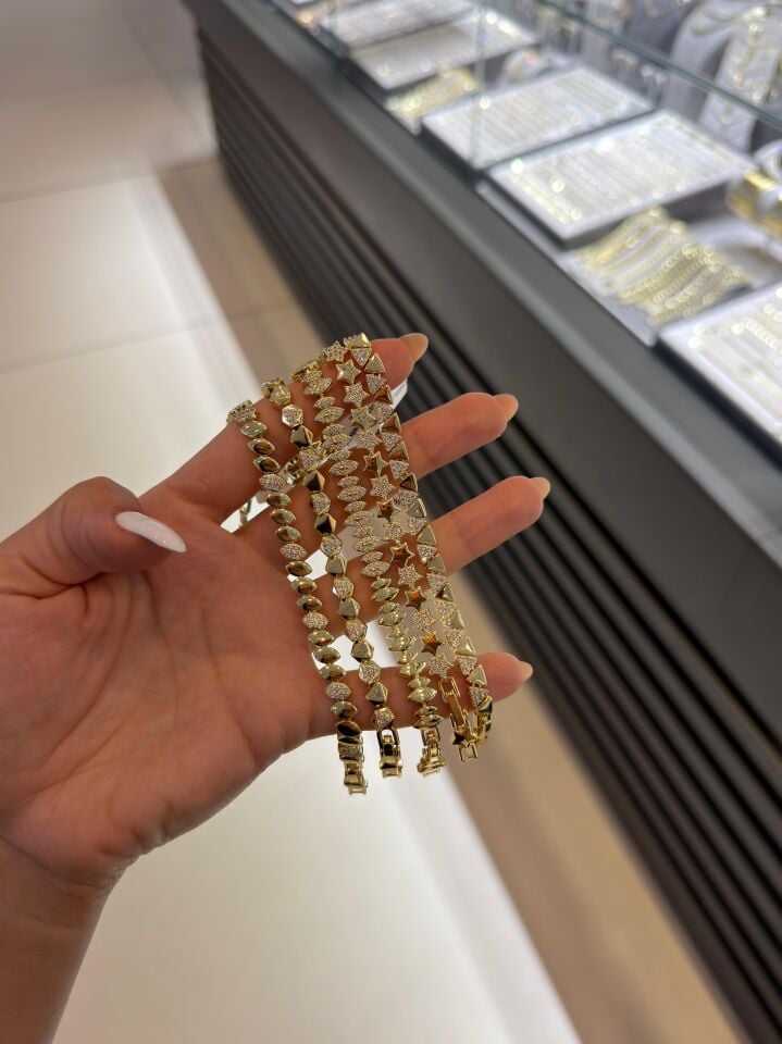 Luzzo Kuyum İşçilik Tasarım Taşlı Bileklikler
