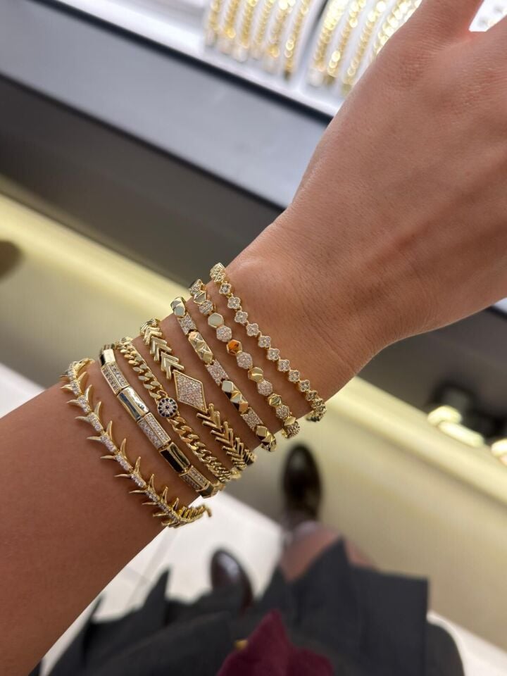 Xuping Gold Bileklik Kombin kılçık