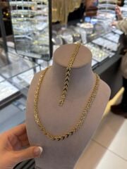 Çavuş Model Kolye Bileklik Set