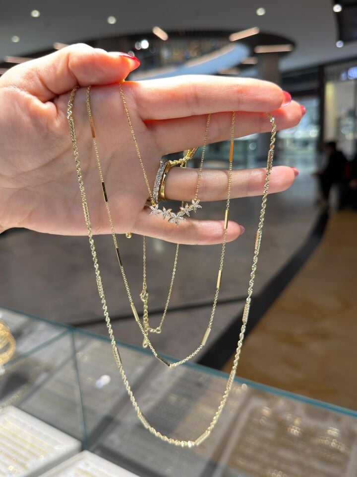 Gold Tasarım Kolyeler