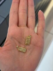 Külçe Altın Kolye Ucu