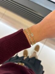 Gold İkili Bileklik Kombin