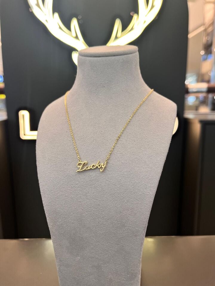 Luzzo Tasarım Lucky Zarif Kolye