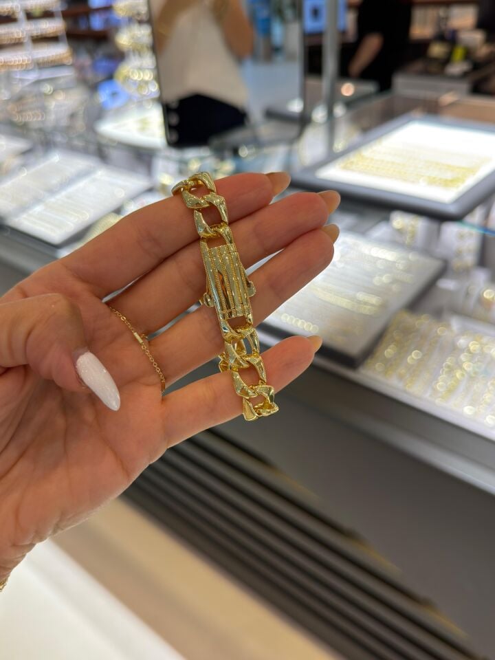 Luzzo Kuyum İşçilik Taşsız Gurmet Bileklik