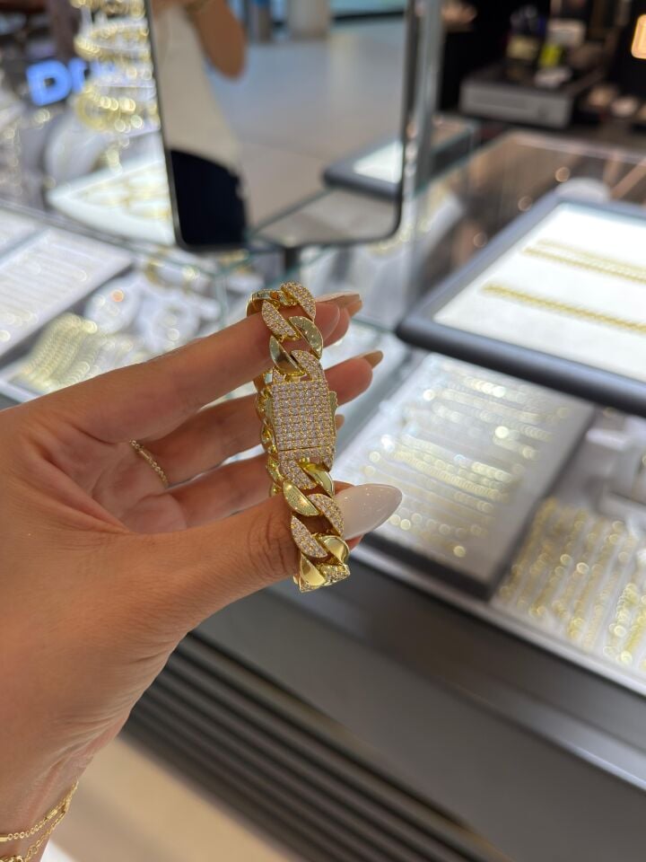 Luzzo Taşlı Kuyum İşçilik Gurmet Bileklik