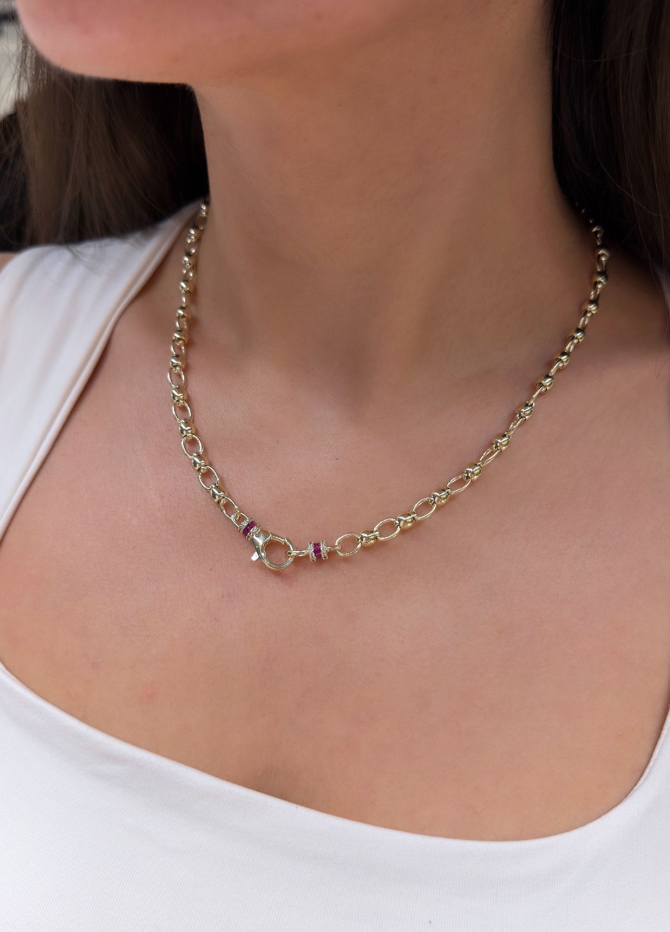 Tasarım Kanca Model Kolye