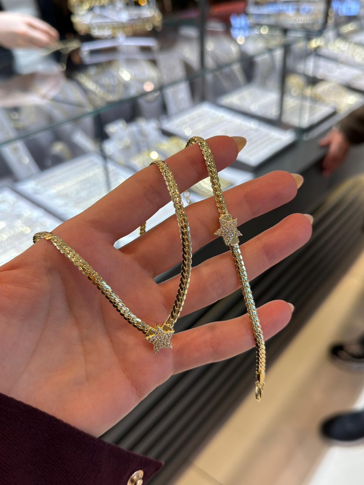 Yıldız Kolye Bileklik Set