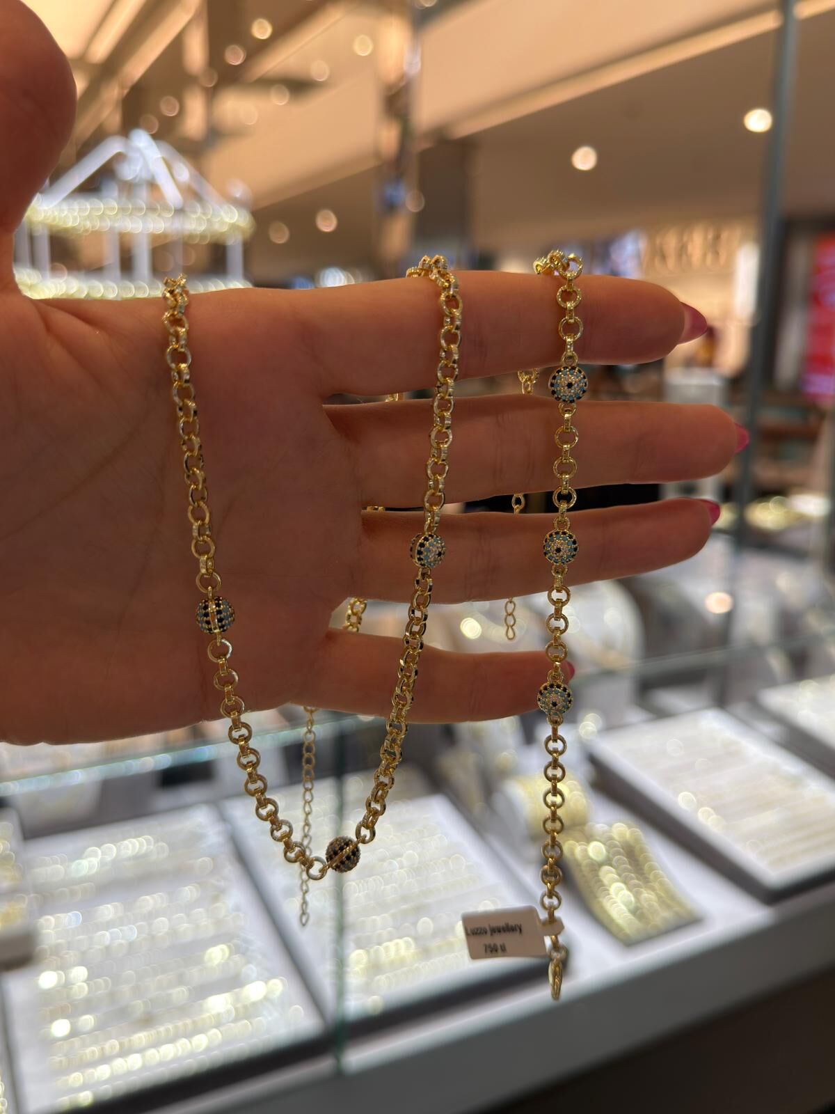 Nazar Boncuklu Bileklik Kolye Set