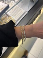 Kuyum İşçilik Bileklik Kombin Set