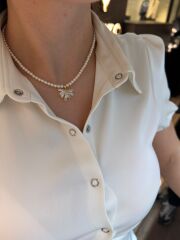 Swarovski Taşlı Kolye ve Küpe Takım