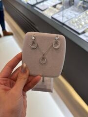 Swarovski Taşlı Halka Takım