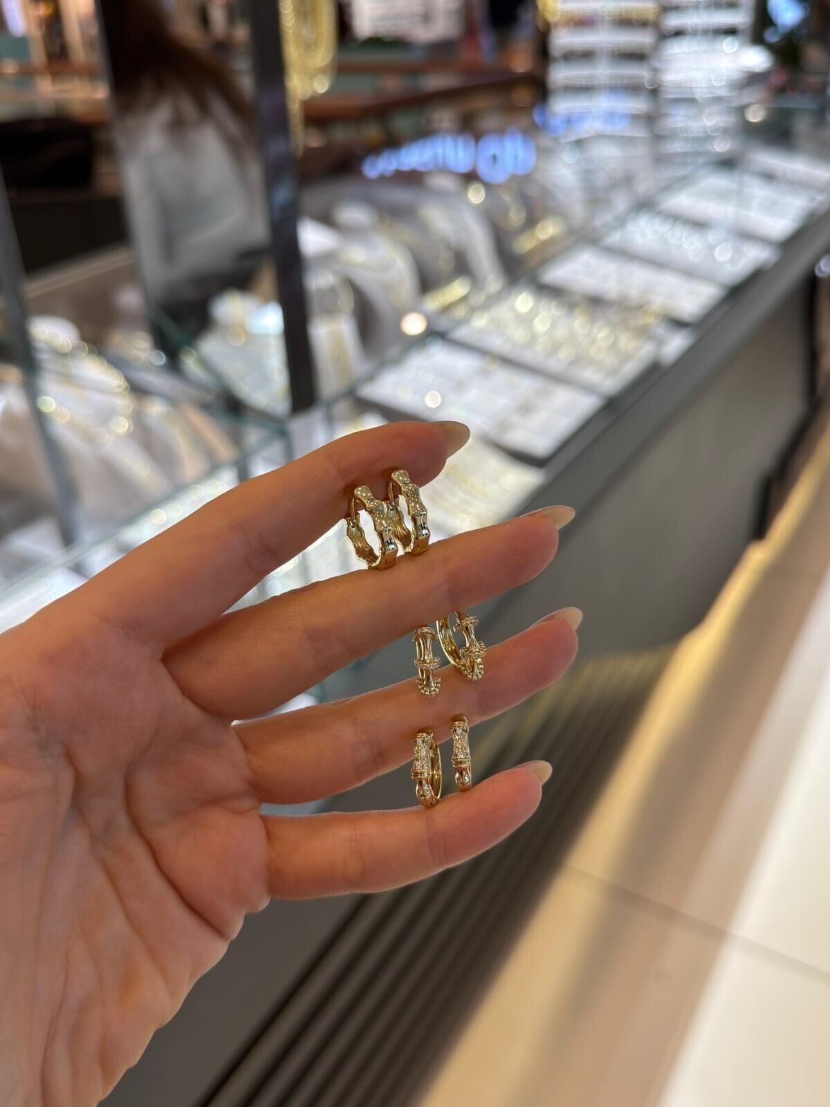 Halka Model Küpe seçenek 1