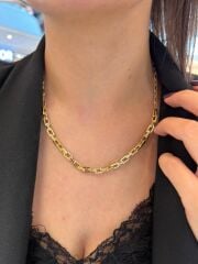 Taşlı Model Choker Kolye