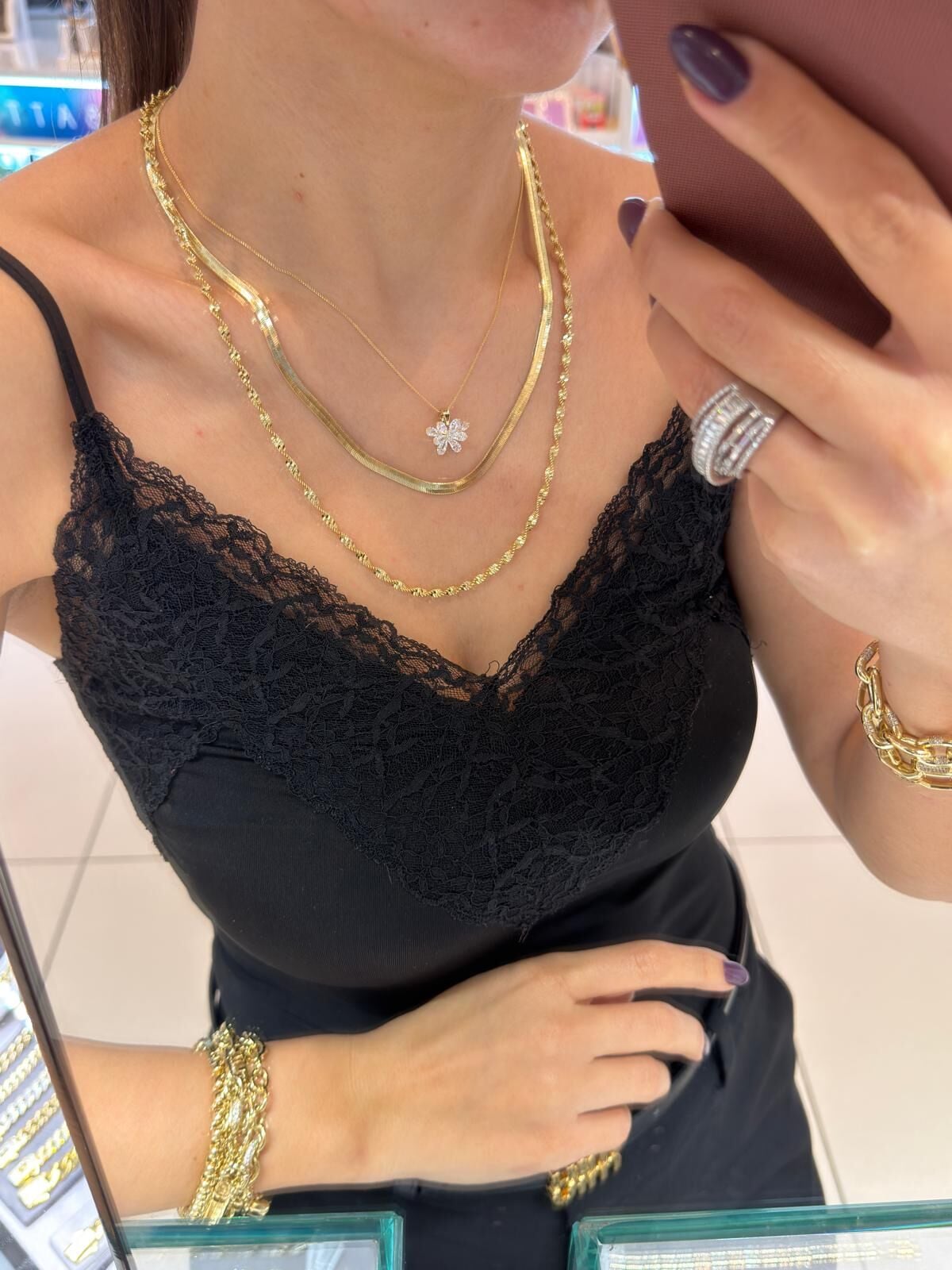 Kelebek Kolye Kombin