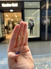 Yıldızlı Ve Kemik Model İkili Küpe Kombin