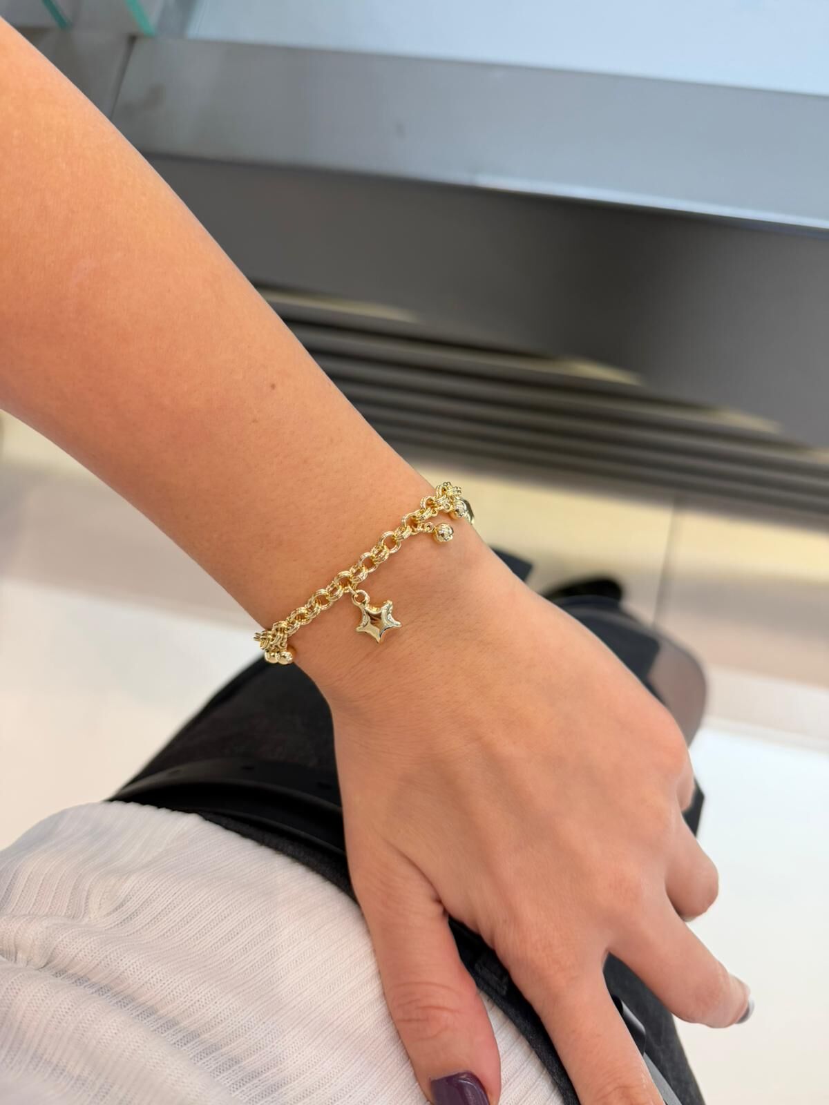 Yıldız Charmlı Bileklik