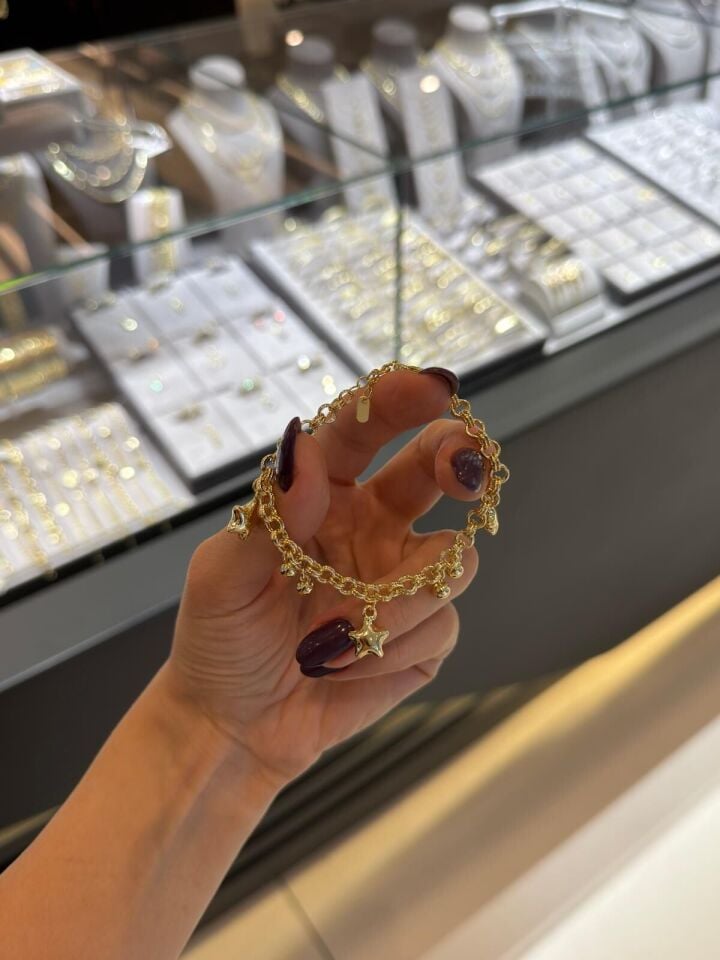 Yıldız Charmlı Bileklik