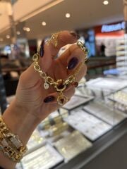 Kalp Charmlı Bileklik