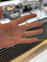 Yonca Model Kombin Çoklu Kolye