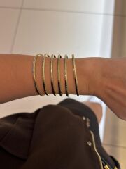 Yarım Kumlu Ajda Bilezik