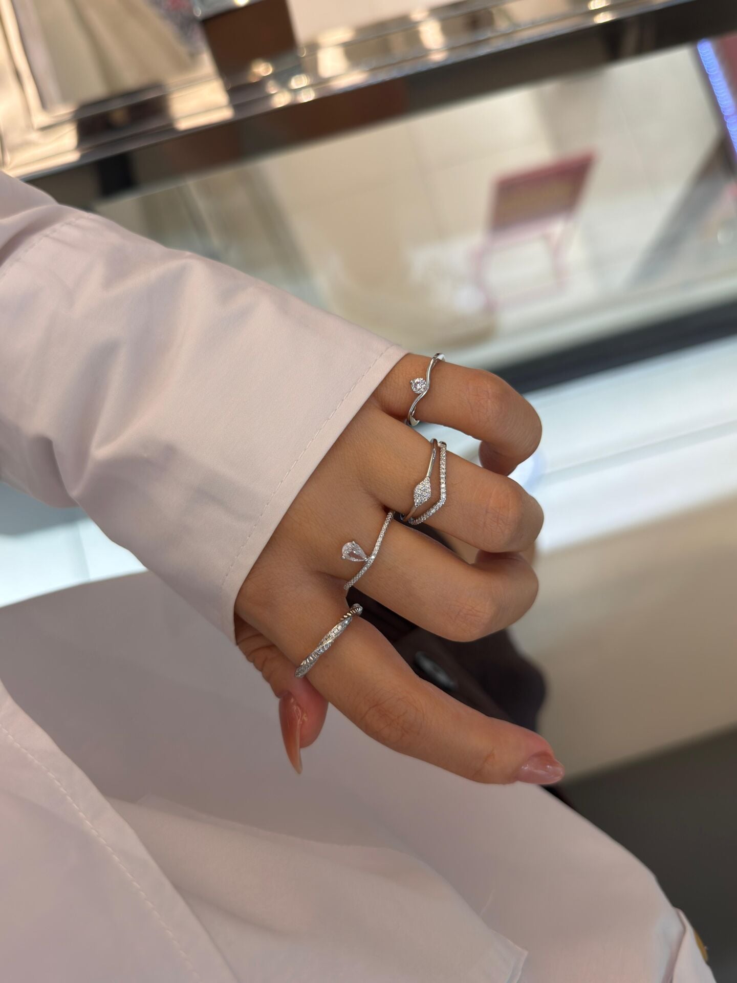 Gold Tasarım Ölçüsüz Yüzükler