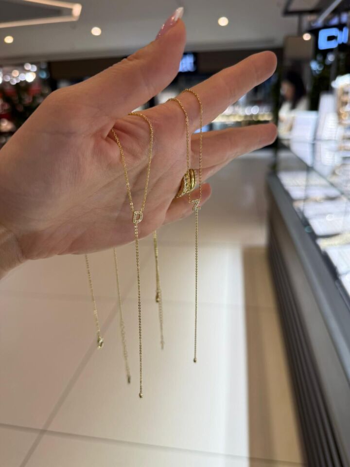Gold Harf Kolye F