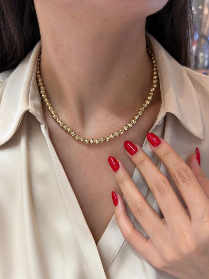 Gold Dorika Kolye